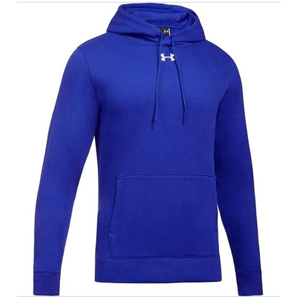 Under Armour Other - Under Armour Hoodie Mens Small Blue New ColdGear Loose Fit Pullover 1300123-400